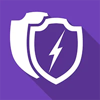 lightning shield icon